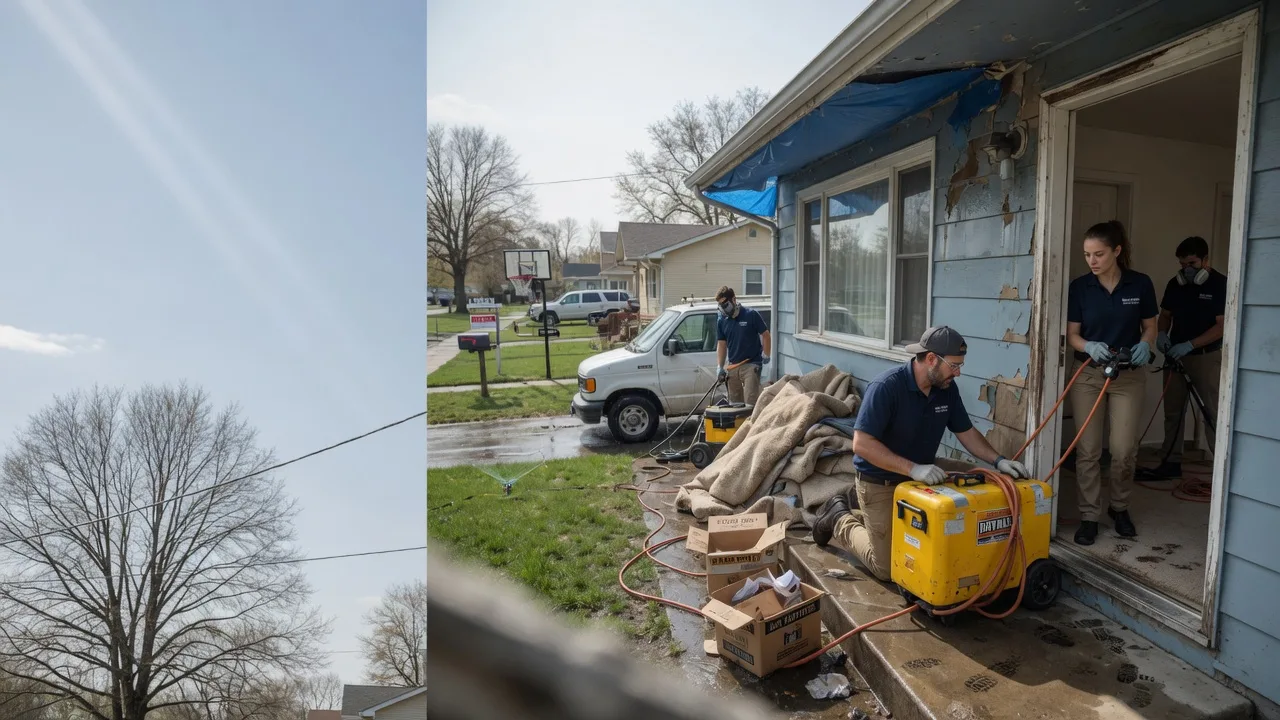 Basement Flood Cleanup in Bunkie, LA near me